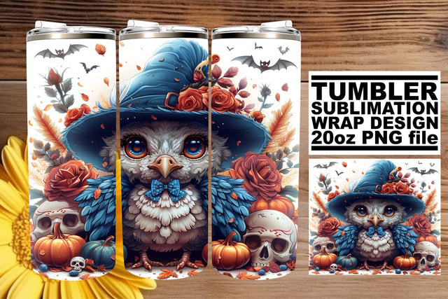 20oz Tumbler Wrap - Fall Turkey Design Sublimation Sublimation afrosvg 