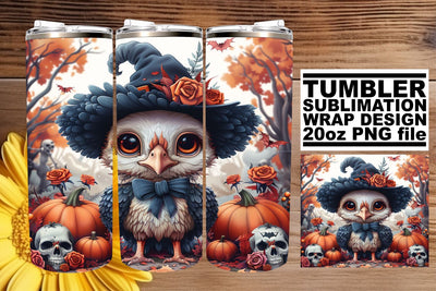20oz Tumbler Wrap: Fall Turkey Sublimation Design Sublimation afrosvg 
