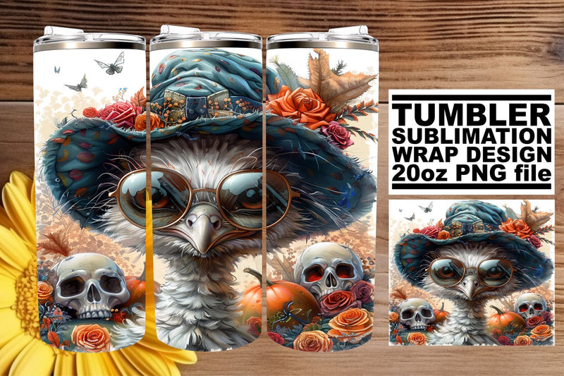 20oz Tumbler Wrap: Thanksgiving Turkey Sublimation Sublimation afrosvg 