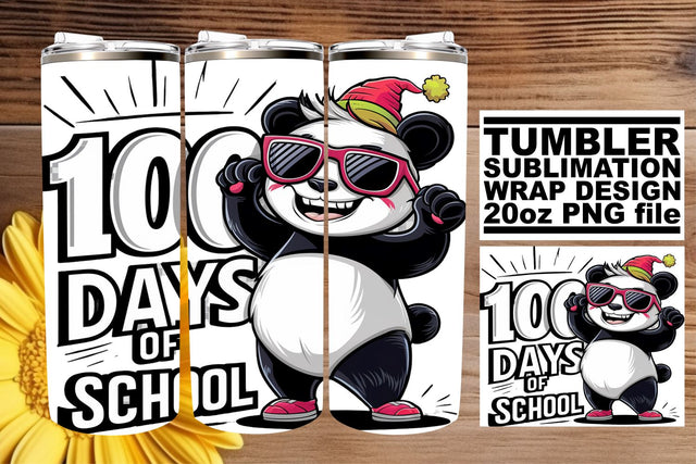 20oz Wrap with Fun Animal Graphics Sublimation afrosvg 