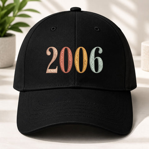 20th Birthday Embroidery File, Born in 2006 Birthday Gift, 2006 Machine Embroidery Design Embroidery/Applique DESIGNS PatternFeed8 