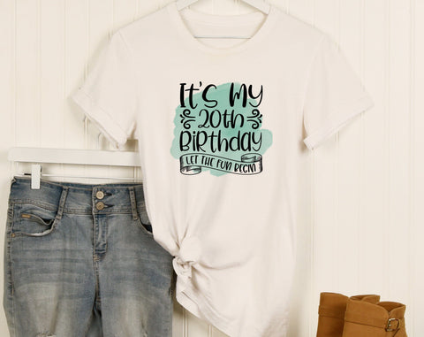 20th Birthday Sublimation Designs Bundle, 6 20th Birthday PNG Files, 20 And Fabulous PNG, Hello Twenty PNG, Cheers To 20 Years PNG, Legend Since 2005 PNG Sublimation HappyDesignStudio 