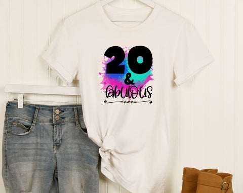 20th Birthday Sublimation Designs Bundle, 6 20th Birthday PNG Files, 20 And Fabulous PNG, Hello Twenty PNG, Cheers To 20 Years PNG, Legend Since 2005 PNG Sublimation HappyDesignStudio 