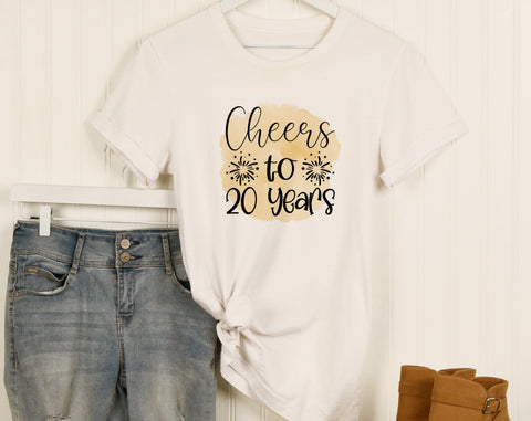 20th Birthday Sublimation Designs Bundle, 6 20th Birthday PNG Files, 20 And Fabulous PNG, Hello Twenty PNG, Cheers To 20 Years PNG, Legend Since 2005 PNG Sublimation HappyDesignStudio 