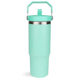 22 oz Everyday Flip Straw Tumbler - Aqua | Master Maker Crafts