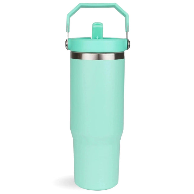 22 oz Everyday Flip Straw Tumbler - Aqua | Master Maker Crafts Physical DIY Craft Warehouse 