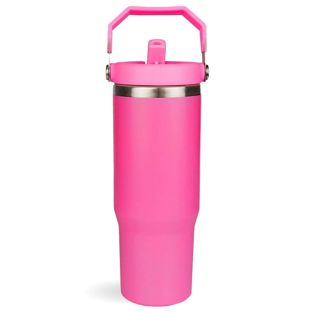 22 oz Everyday Flip Straw Tumbler - Hot Pink | Master Maker Crafts Physical DIY Craft Warehouse 