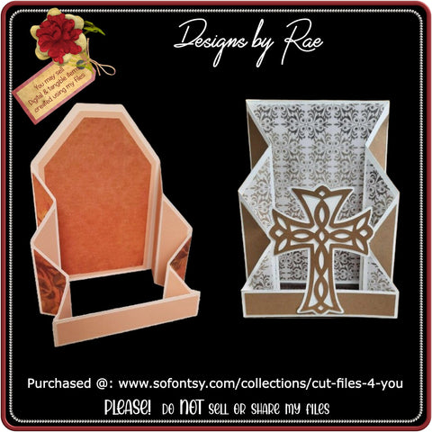 2400 Unique Folded Card Multiple Machine Formats 3D Paper Designs by Rae 