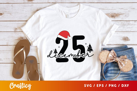 25 December Svg Design SVG Designangry 