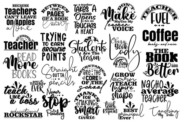 25 Design Teacher svg bundle, School svg SVG orpitasn 