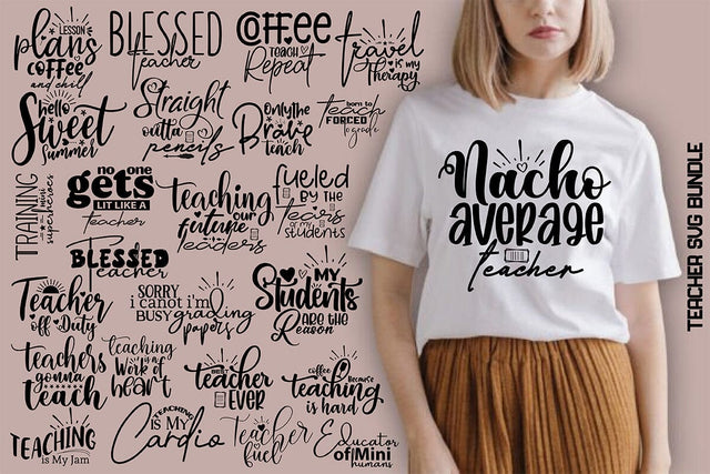 25 Teacher svg bundle, School svg SVG orpitasn 
