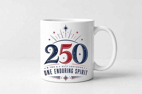 250 Anniversary PNG Two And A Half Centuries Celebration Sublimation Design SVG BillahCrafts 