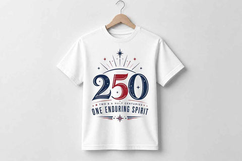 250 Anniversary PNG Two And A Half Centuries Celebration Sublimation Design SVG BillahCrafts 
