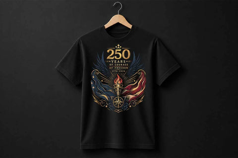 250 Year Freedom Anniversary PNG Patriotic Sublimation Digital Download SVG BillahCrafts 