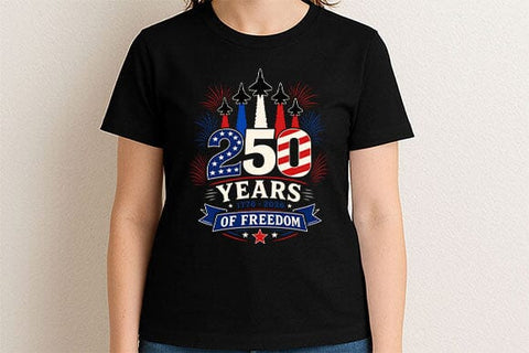 250 Years of Freedom PNG Patriotic Anniversary Sublimation Design SVG BillahCrafts 