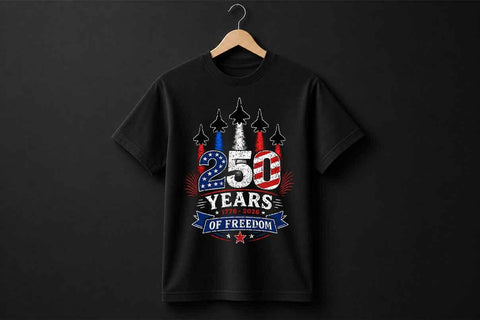 250 Years of Freedom PNG Patriotic Sublimation Digital Download SVG BillahCrafts 