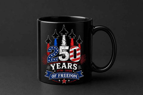 250 Years of Freedom PNG Patriotic Sublimation Digital Download SVG BillahCrafts 