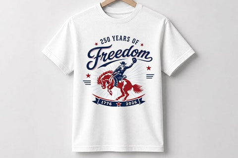 250 Years of Freedom PNG Patriotic Western Anniversary Digital Download SVG BillahCrafts 