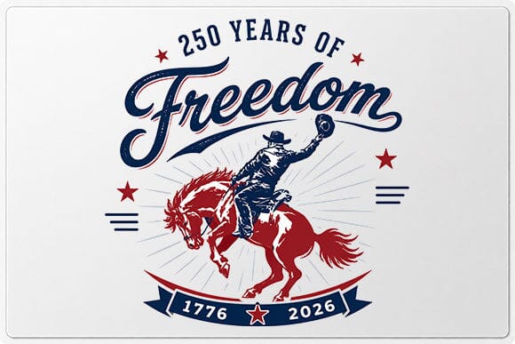 250 Years of Freedom PNG Patriotic Western Anniversary Digital Download SVG BillahCrafts 