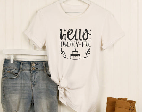 25th Birthday SVG Bundle, 6 Designs, 25th Birthday Shirt SVG, 25 And Fabulous SVG, Cheers To 25 Years SVG, Legend Since 2001 SVG, Vintage 2001 SVG SVG HappyDesignStudio 