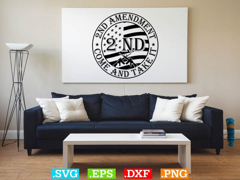 2nd Amendment Come And Take It Svg, American flag Svg, Patriotic Svg SVG Creativeart88 