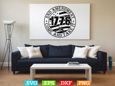 2nd Amendment Come And Take It Svg, American flag Svg, Patriotic Svg SVG Creativeart88 