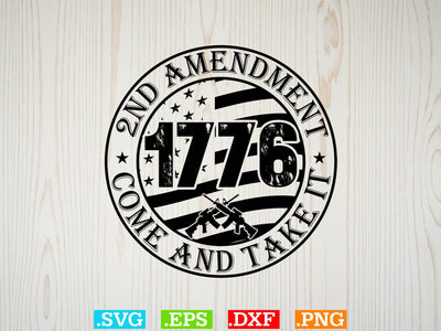 2nd Amendment Come And Take It Svg, American flag Svg, Patriotic Svg SVG Creativeart88 