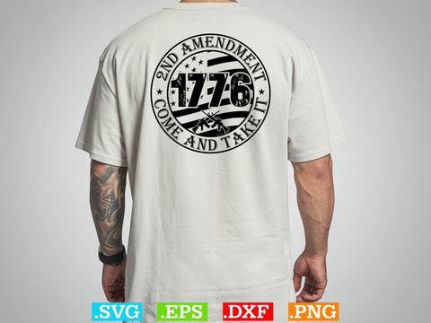 2nd Amendment Come And Take It Svg, American flag Svg, Patriotic Svg SVG Creativeart88 