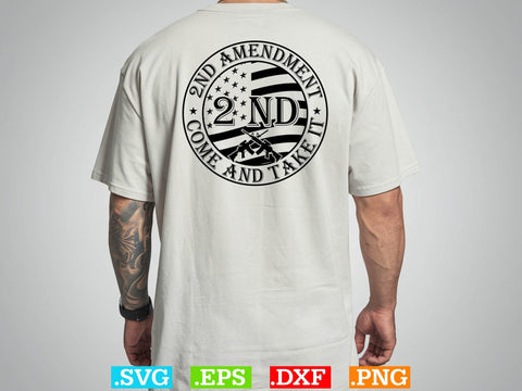 2nd Amendment Come And Take It Svg, American flag Svg, Patriotic Svg SVG Creativeart88 