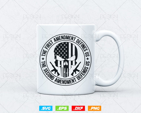 2nd Amendment Defends Us Gun Owner Svg Png, We The People, Gift For Him Dad Fathers Day Svg Files for Cricut Silhouette, Come and Take It SVG DesignDestine 