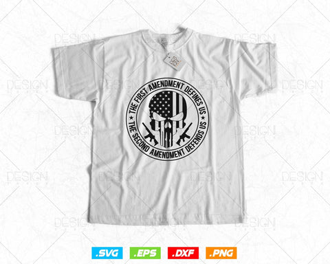 2nd Amendment Defends Us Gun Owner Svg Png, We The People, Gift For Him Dad Fathers Day Svg Files for Cricut Silhouette, Come and Take It SVG DesignDestine 