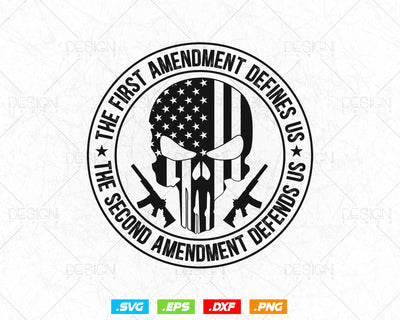 2nd Amendment Defends Us Gun Owner Svg Png, We The People, Gift For Him Dad Fathers Day Svg Files for Cricut Silhouette, Come and Take It SVG DesignDestine 