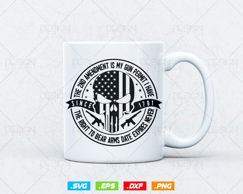 2nd Amendment Is My Guns Permit Gun Owner Svg Png, We The People, Gift For Him Dad Fathers Day Svg, Come and Take It, Svg Files for Cricut SVG DesignDestine 