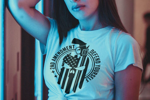 2nd Amendment Protect Yourself Svg Png, We the People Svg, Punisher Skull Svg, 2nd Amendment Svg, Guns Svg SVG DesignDestine 