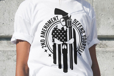 2nd Amendment Protect Yourself Svg Png, We the People Svg, Punisher Skull Svg, 2nd Amendment Svg, Guns Svg SVG DesignDestine 