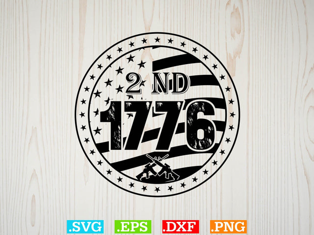 2nd Amendment shirt Svg, American flag Svg, Patriotic Svg SVG Creativeart88 