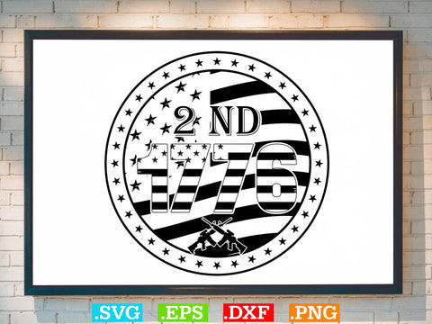 2nd Amendment Svg, 2nd Amendment shirt Svg, American flag svg, Patriotic svg, Second Amendment svg, Military svg SVG Creativeart88 