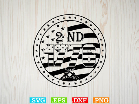 2nd Amendment Svg, 2nd Amendment shirt Svg, American flag svg, Patriotic svg, Second Amendment svg, Military svg SVG Creativeart88 