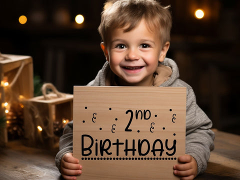 2nd Birthday SVG SVG Paige Cole Studio 
