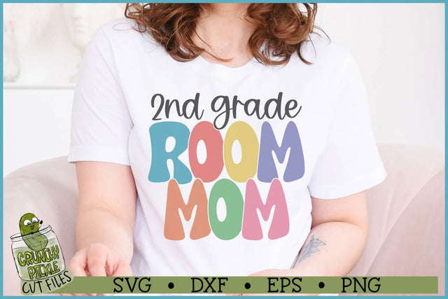 2nd Grade Room Mom SVG File SVG Crunchy Pickle 
