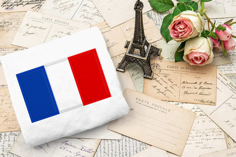 3 Color Vertical Stripe Flag Applique Embroidery Embroidery/Applique DESIGNS Risa Rocks It 