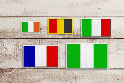 3 Color Vertical Stripe Flag ITH Feltie Applique Embroidery Embroidery/Applique DESIGNS Risa Rocks It 