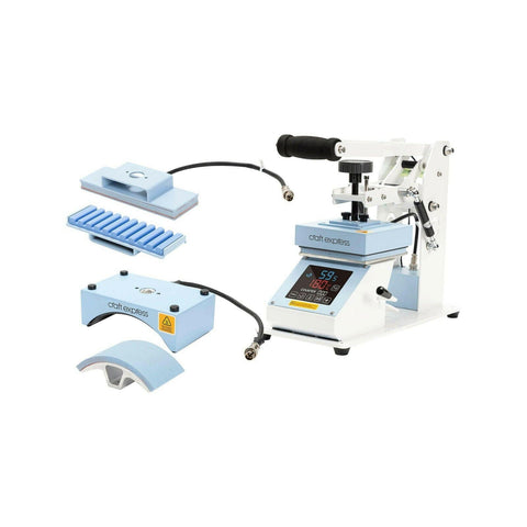 3-in-1 Heat Press | Craft Express – For Mugs, Tumblers & Flat Sublimation Projects Physical Craft Express 