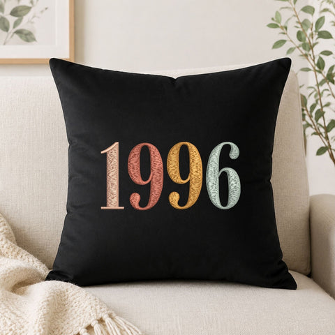 30th Birthday Embroidery File, Born in 1996 Birthday Gift, 1996 Machine Embroidery Design Embroidery/Applique DESIGNS PatternFeed8 