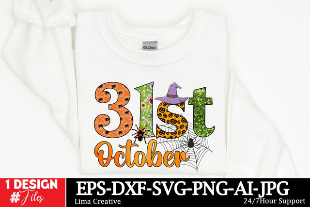 31 October Halloween Sublimation Design, Halloween Sublimation PNG, Halloween SVG Design, Halloween T-shirt Design Sublimation Insomnia Std 