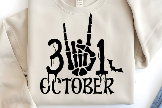 31 october Round Sign SVG. Farmhouse Halloween Round Sign SVG, Halloween SVG Design SVG DesignPlante 503 