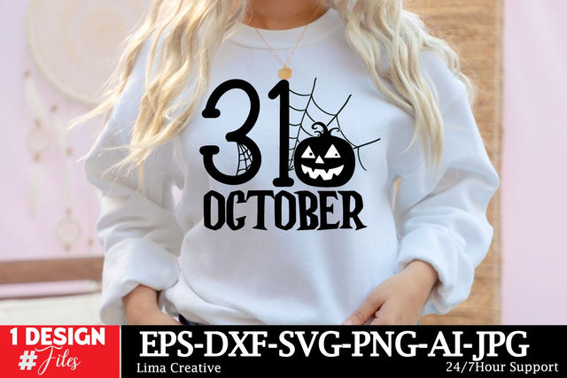 31 October SVG Cut File, Halloween SVG Design SVG Insomnia Std 