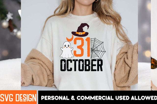 31 October SVG Cut File,Halloween Sublimation PNG, Halloween SVG Bundle,Halloween SVG Quotes,Halloween PNG, Halloween SVG SVG BlackCatsMedia 