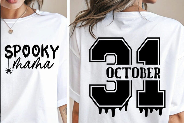 31 october SVG, Halloween SVG, Retro Halloween SVG, Halloween SVG Design SVG DesignPlante 503 