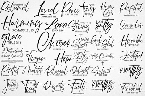 34 Bible Verses Bundle SVG, Faith Svg, Religious Svg, Jesus Svg, Svg Files For Cricut, Bible Svg, Christian Svg, God Svg, Cut Files SVG DesignDestine 